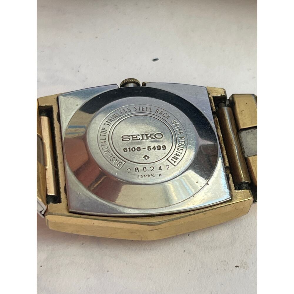 Men's JAPAN Vintage AUTOMATIC Watch SEIKO 6106-5499 - Picture 10 of 10